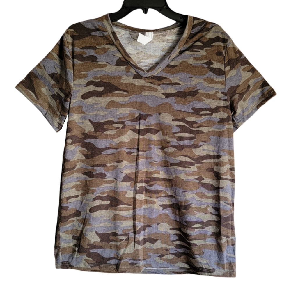 Olive Green Camo Shirt | Men's Camouflage Green Shirt